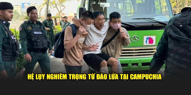 Hệ lụy nghiêm trọng từ đào lửa tại campuchia
